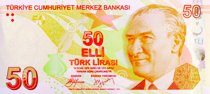 50 Turkish Lira